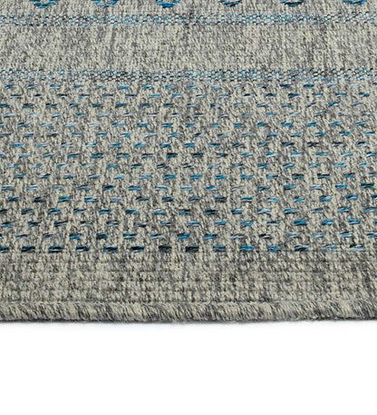 Plow & Hearth Area Rugs Indoor Living Indoor/Outdoor Bluefield Border Polypropylene Rug