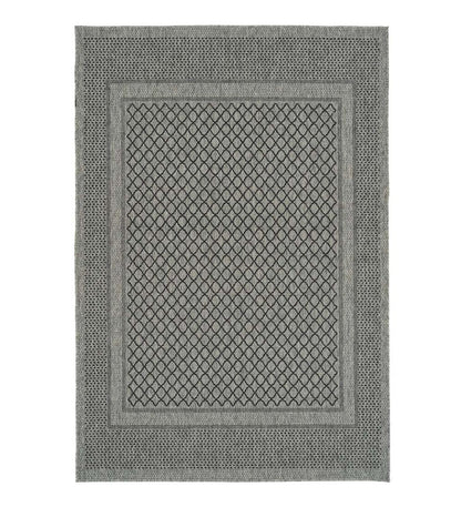 Plow & Hearth Area Rugs Indoor Living Indoor/Outdoor Bluefield Border Polypropylene Rug