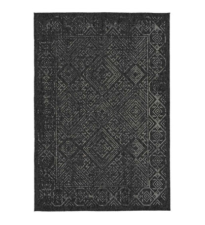 Plow & Hearth Area Rugs Indoor Living Indoor/Outdoor Bluefield Diamond Polypropylene Rug