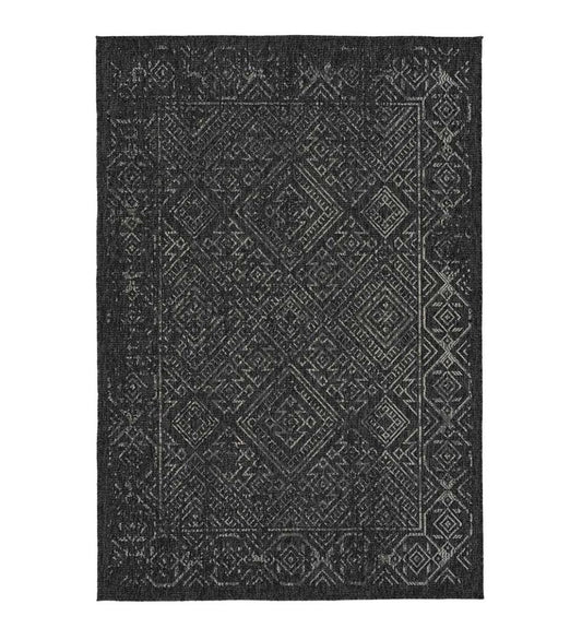 Plow & Hearth Area Rugs Indoor Living Indoor/Outdoor Bluefield Diamond Polypropylene Rug