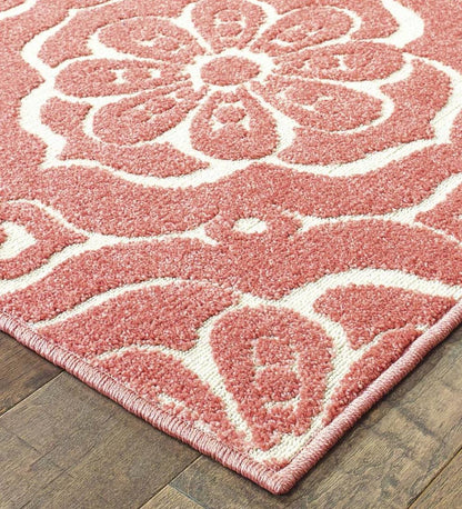 Plow & Hearth Area Rugs Indoor Living Indoor/Outdoor Clearwater Tile Rug