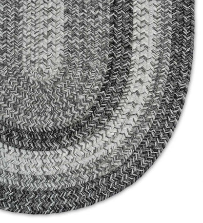 Plow & Hearth Area Rugs Indoor Living Indoor/Outdoor Oval Woodridge Braided Polypropylene Rug