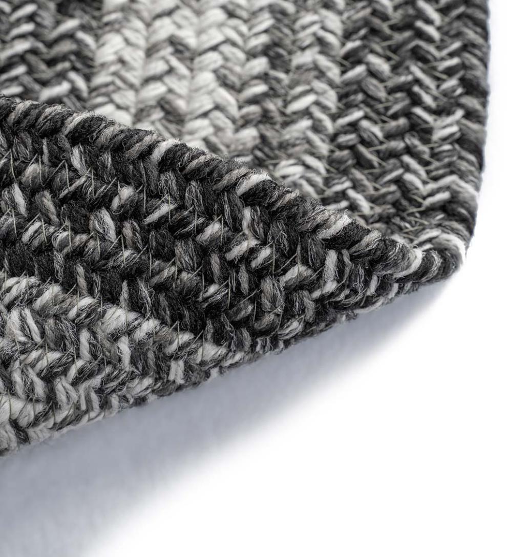 Plow & Hearth Area Rugs Indoor Living Indoor/Outdoor Oval Woodridge Braided Polypropylene Rug