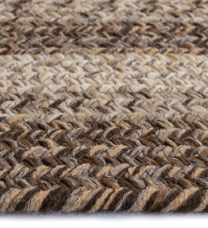 Plow & Hearth Area Rugs Indoor Living Indoor/Outdoor Oval Woodridge Braided Polypropylene Rug