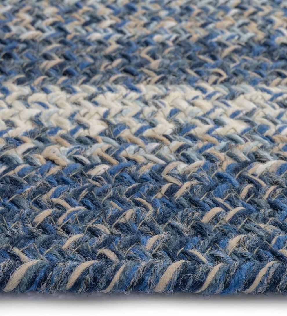Plow & Hearth Area Rugs Indoor Living Indoor/Outdoor Oval Woodridge Braided Polypropylene Rug