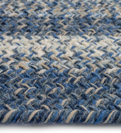 Plow & Hearth Area Rugs Indoor Living Indoor/Outdoor Oval Woodridge Braided Polypropylene Rug