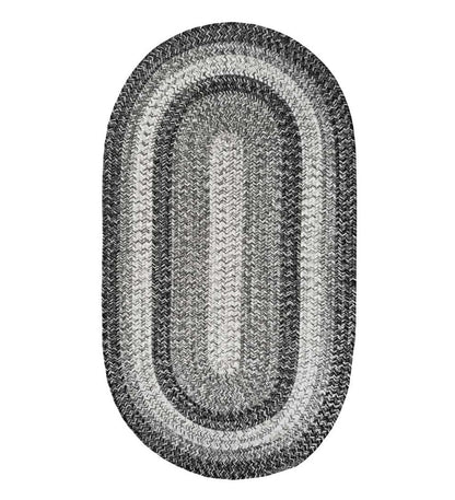 Plow & Hearth Area Rugs Indoor Living Indoor/Outdoor Oval Woodridge Braided Polypropylene Rug
