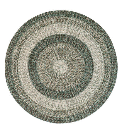 Plow & Hearth Area Rugs Indoor Living Indoor/Outdoor Oval Woodridge Braided Polypropylene Rug