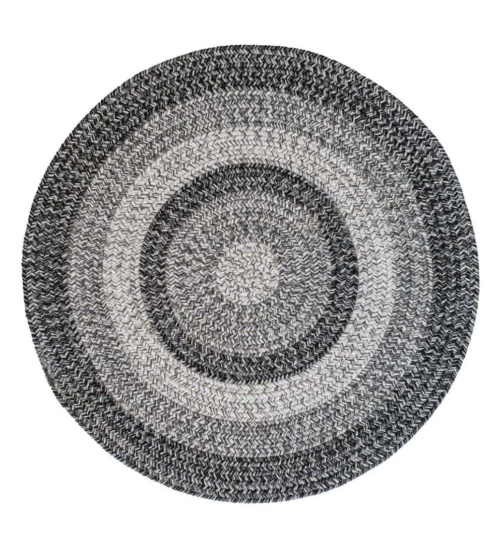 Plow & Hearth Area Rugs Indoor Living Indoor/Outdoor Oval Woodridge Braided Polypropylene Rug
