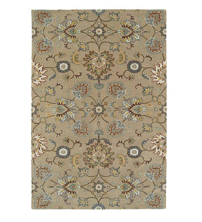 Plow & Hearth Area Rugs Indoor Living Lauren Floral Wool Area Rug