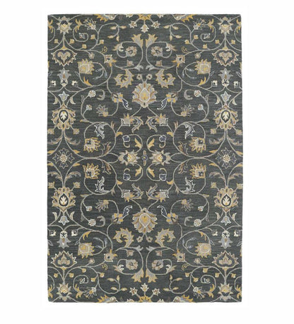 Plow & Hearth Area Rugs Indoor Living Lauren Vine Wool Area Rug