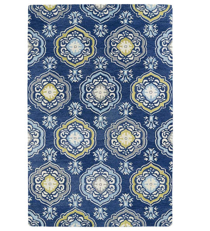 Plow & Hearth Area Rugs Indoor Living Meadow Perennial Wool Rugs