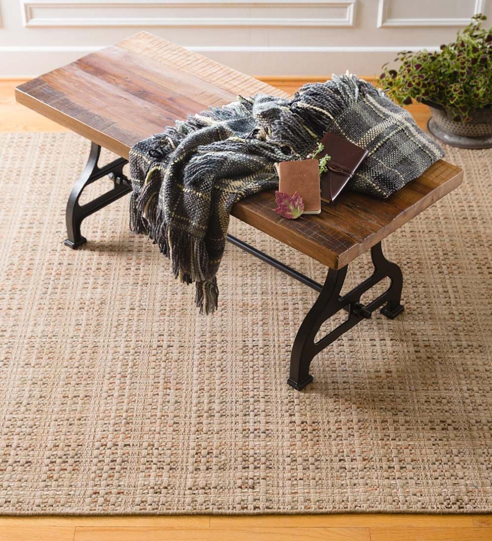 Plow & Hearth Area Rugs Indoor Living Newberry Wool Area Rugs