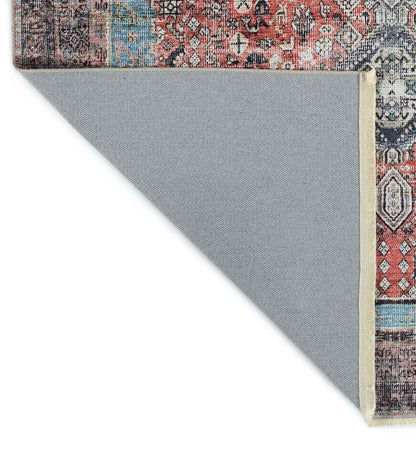 Plow & Hearth Area Rugs Indoor Living Riverside Dawn Easy-Care Polyester Area Rug