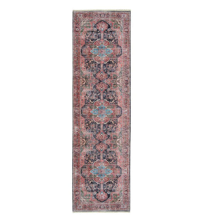 Plow & Hearth Area Rugs Indoor Living Riverside Dusk Easy-Care Polyester Area Rug