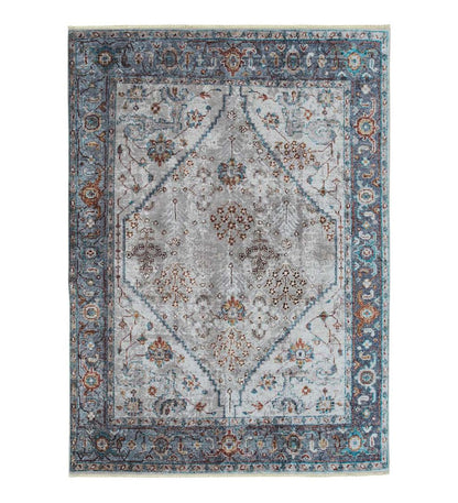 Plow & Hearth Area Rugs Indoor Living Riverside Starlight Easy-Care Polyester Area Rug