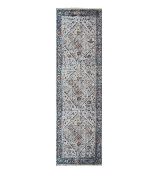 Plow & Hearth Area Rugs Indoor Living Riverside Starlight Easy-Care Polyester Area Rug