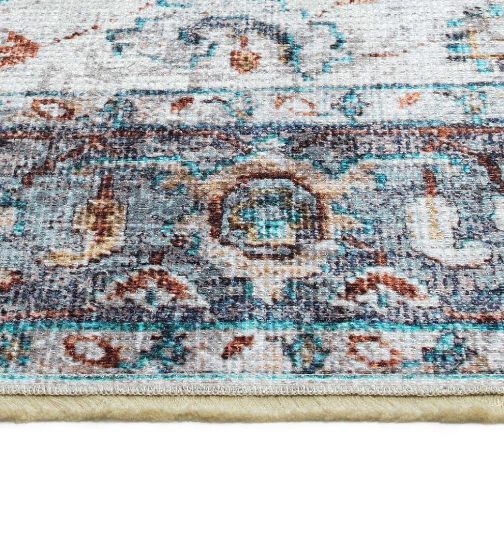 Plow & Hearth Area Rugs Indoor Living Riverside Starlight Easy-Care Polyester Area Rug