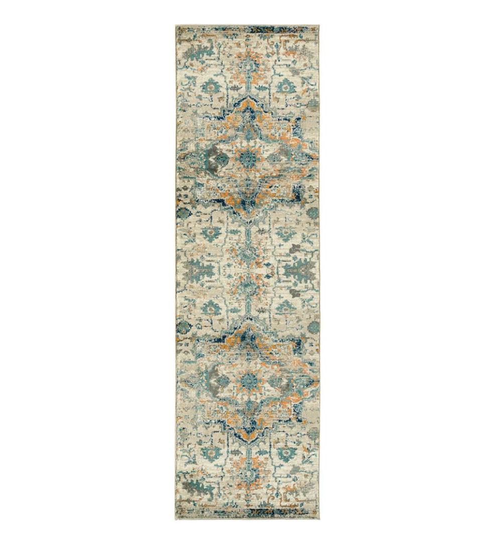 Plow & Hearth Area Rugs Indoor Living Springfield Panel Polyester Area Rug