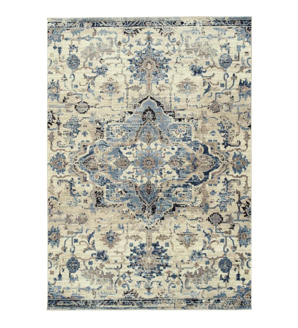 Plow & Hearth Area Rugs Indoor Living Springfield Panel Polyester Area Rug