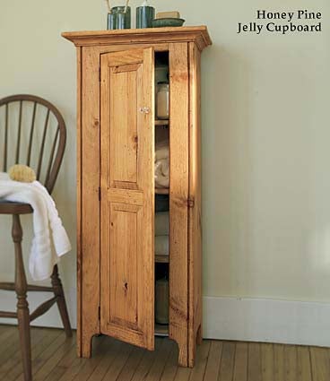 Plow & Hearth Bath Accessories Indoor Living Jelly Cabinet - Avocado Green