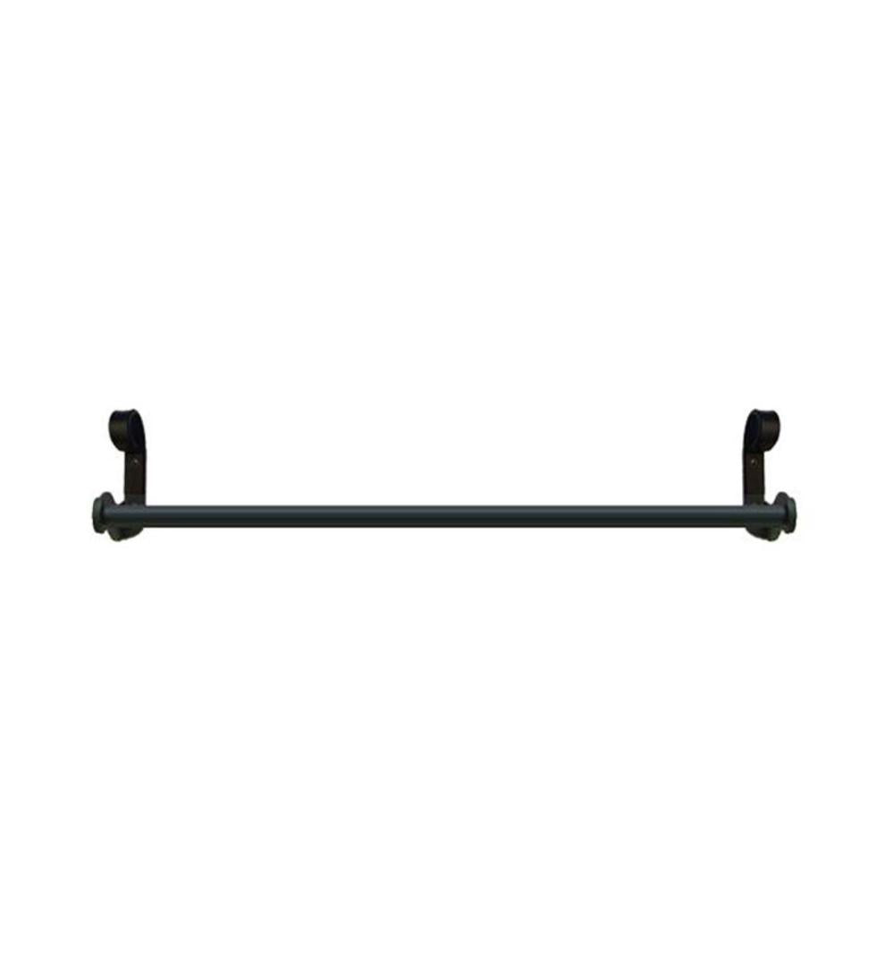 Plow & Hearth Bath Accessories Indoor Living Usa-Made Wrought Iron Decorative Towel Bars