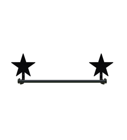 Plow & Hearth Bath Accessories Indoor Living Usa-Made Wrought Iron Decorative Towel Bars