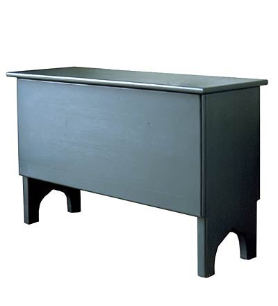 Plow & Hearth Bedroom Furniture Indoor Living Country Blanket Trunk In Solid Pine - Avocado Green