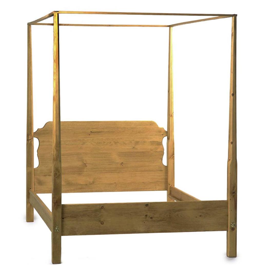 Plow & Hearth Bedroom Furniture Indoor Living Pencil Post Beds