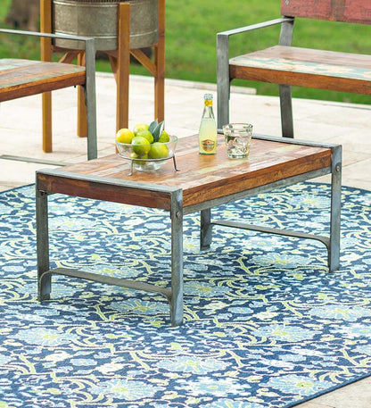 Plow & Hearth Benches & Chairs Outdoor Living Greenwich Reclaimed Wood Outdoor Furniture Collection