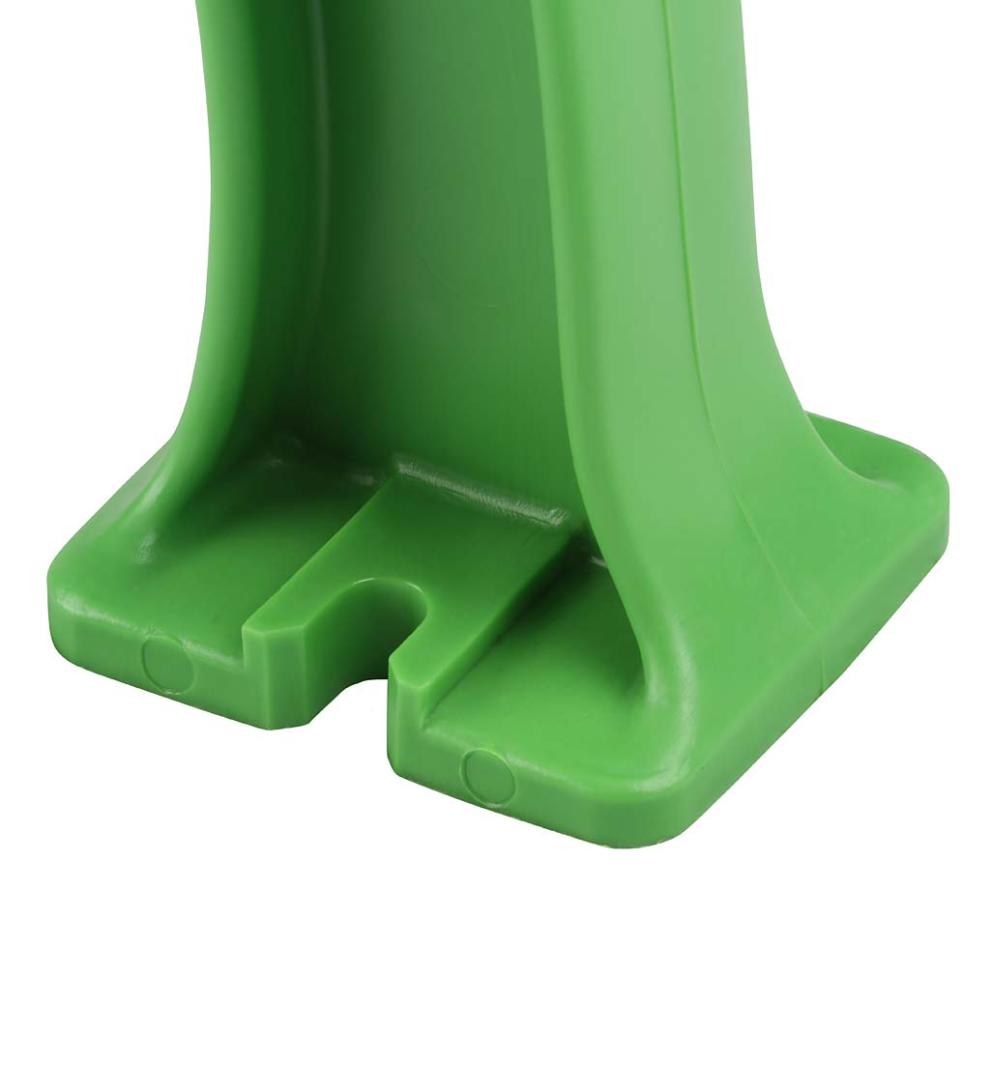 Plow & Hearth Benches & Chairs Outdoor Living Small 2-Seater Weatherproof Pvc Garden Bench - Apple