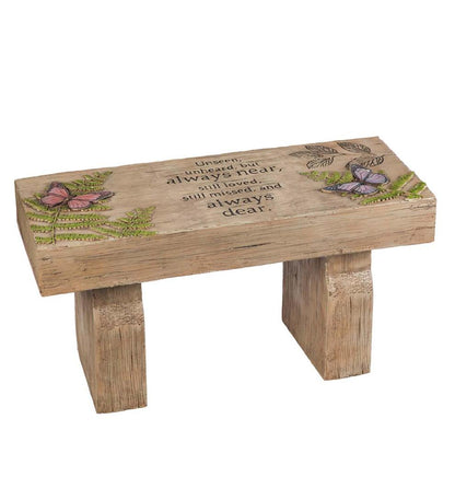 Plow & Hearth Benches & Chairs Outdoor Living Those We Love Memorial Garden Bench