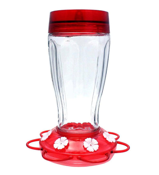 Plow & Hearth Bird Feeders Yard & Garden Jumbo 40-Ounce Hanging Hummingbird Feeder