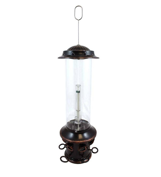 Plow & Hearth Bird Feeders Yard & Garden Squirrel-X5 Squirrel-Resistant Hanging Bird Feeder
