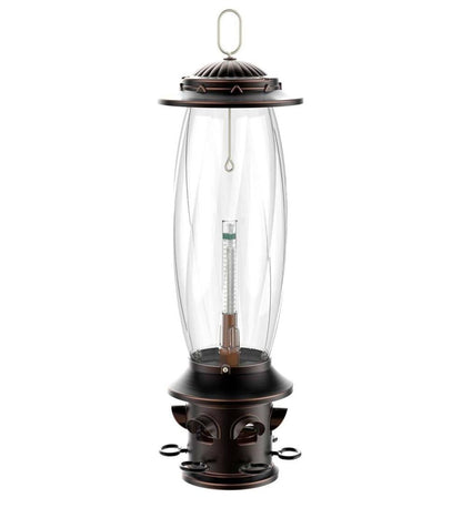 Plow & Hearth Bird Feeders Yard & Garden Squirrel-X6 Squirrel-Resistant Hanging Bird Feeder