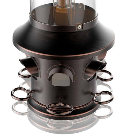 Plow & Hearth Bird Feeders Yard & Garden Squirrel-X6 Squirrel-Resistant Hanging Bird Feeder