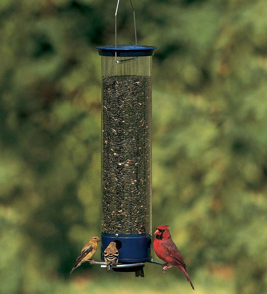 Plow & Hearth Bird Feeders Yard & Garden Yankee Whipper Squirrel Proof Bird Feeder