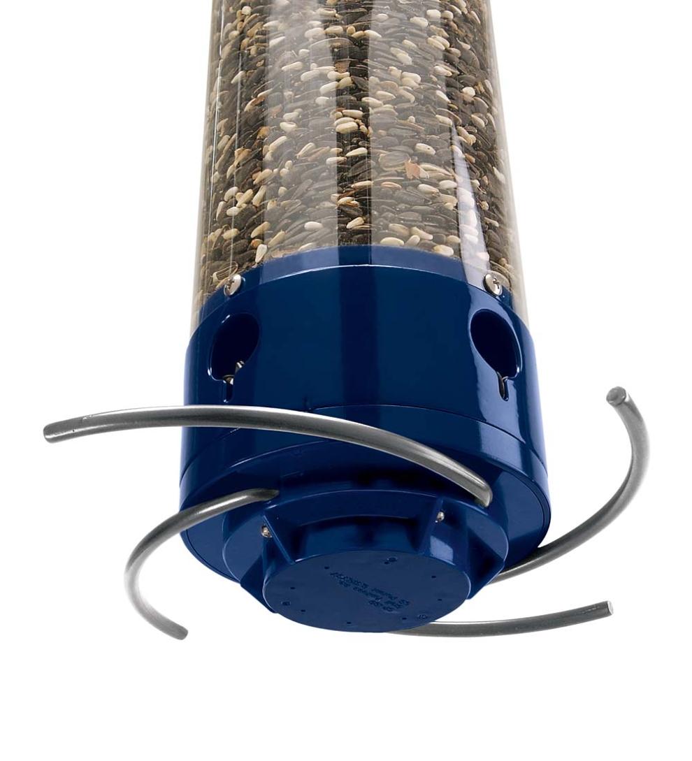 Plow & Hearth Bird Feeders Yard & Garden Yankee Whipper Squirrel Proof Bird Feeder