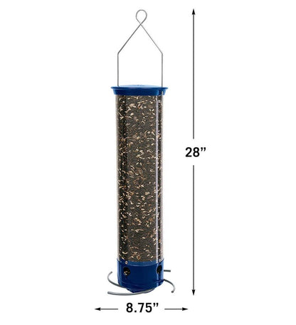 Plow & Hearth Bird Feeders Yard & Garden Yankee Whipper Squirrel Proof Bird Feeder