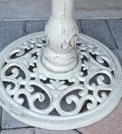 Plow & Hearth Birdbaths Yard & Garden English Ivy Metal Birdbath - Copper Rust