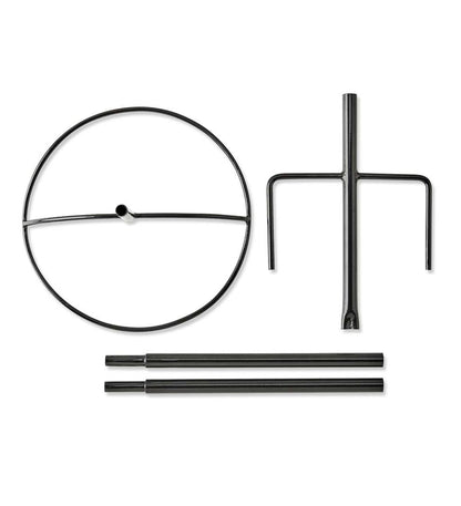 Plow & Hearth Birdbaths Yard & Garden Pure Copper Birdbath On Powder-Coated Steel Pole With Sturdy Three-Prong Stake