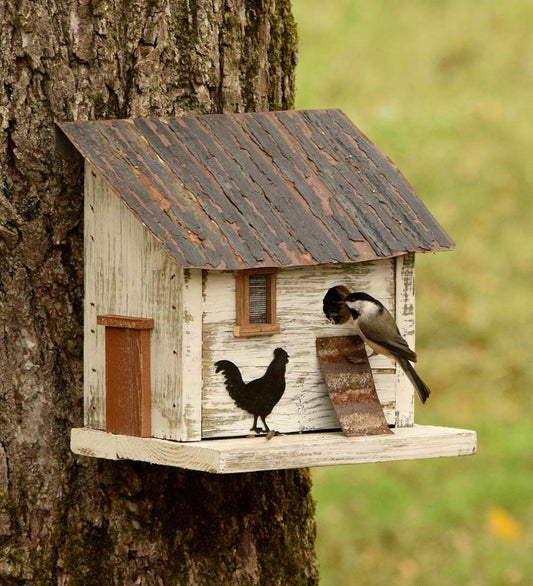 Plow & Hearth Birdhouses Yard & Garden Chicken Coop Birdhouse