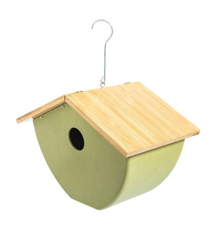 Plow & Hearth Birdhouses Yard & Garden Full Circle Eco Conscious Hanging Bird House