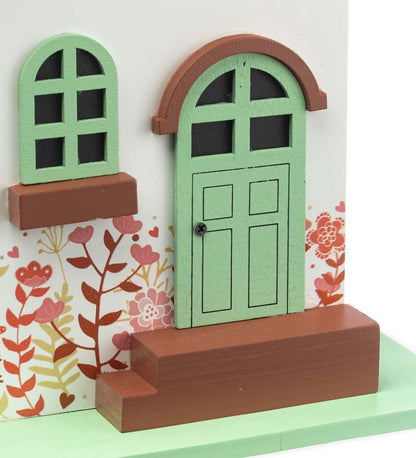 Plow & Hearth Birdhouses Yard & Garden Hand-Painted Blessed Birdhouse With Floral Details