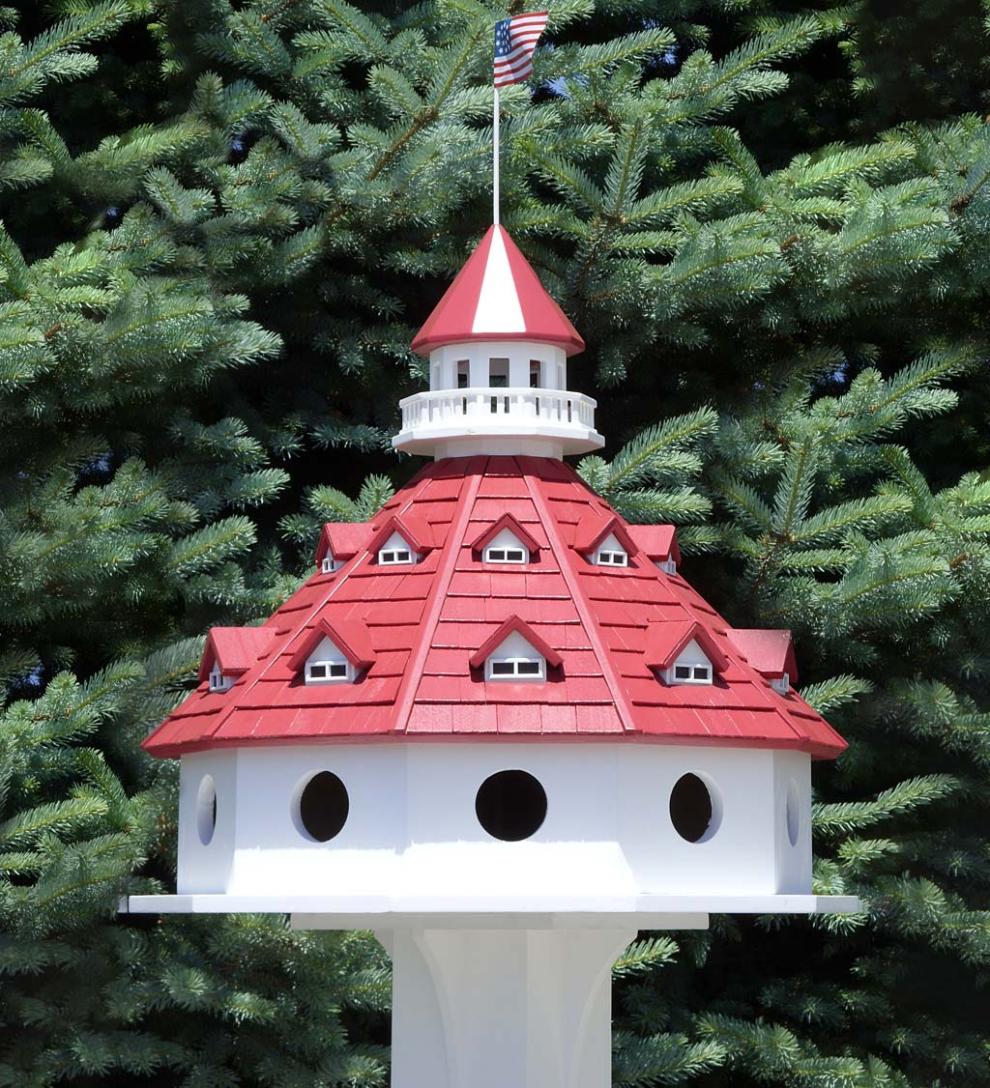 Plow & Hearth Birdhouses Yard & Garden Hotel California Purple Martin Birdhouse