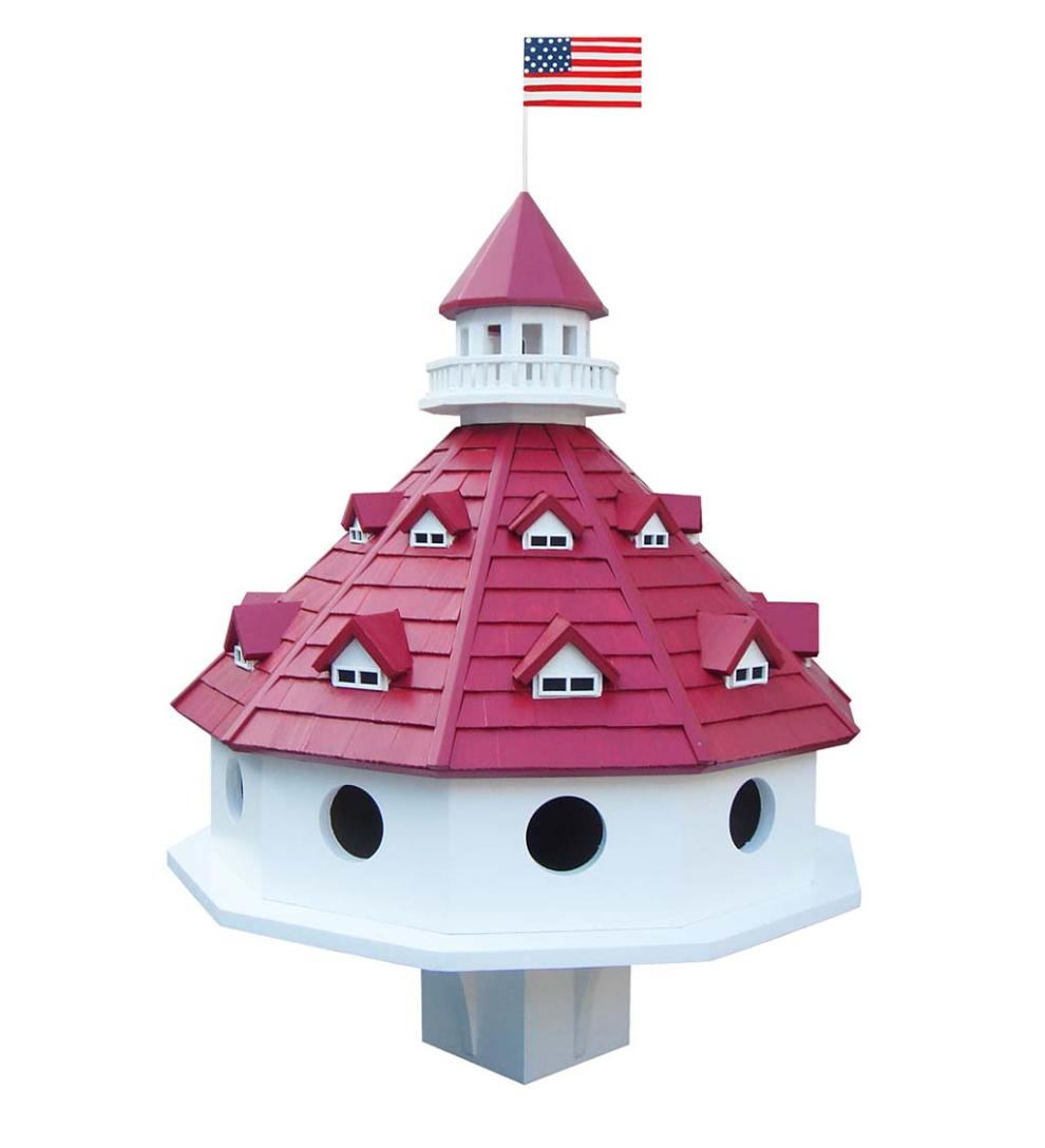 Plow & Hearth Birdhouses Yard & Garden Hotel California Purple Martin Birdhouse