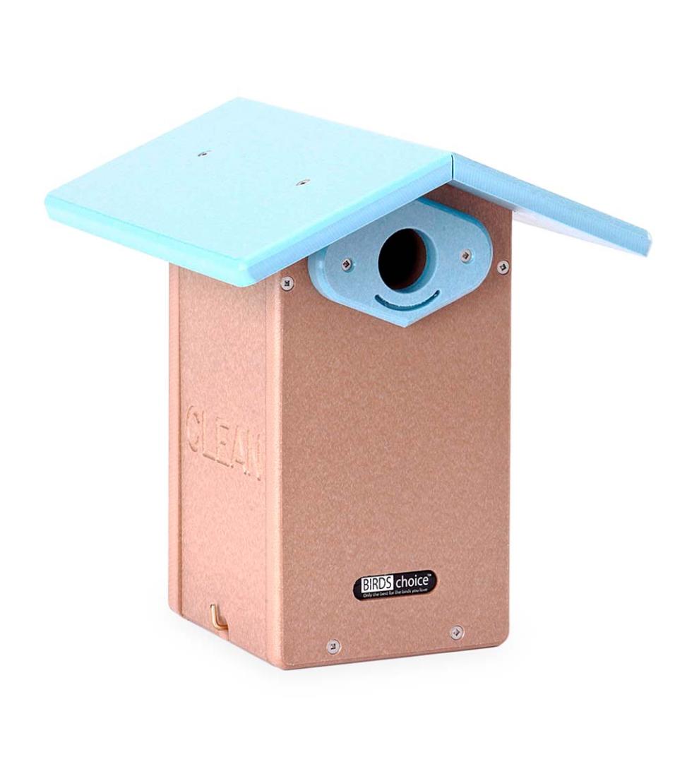 Plow & Hearth Birdhouses Yard & Garden Recycled Poly-Lumber Ultimate Bluebird House