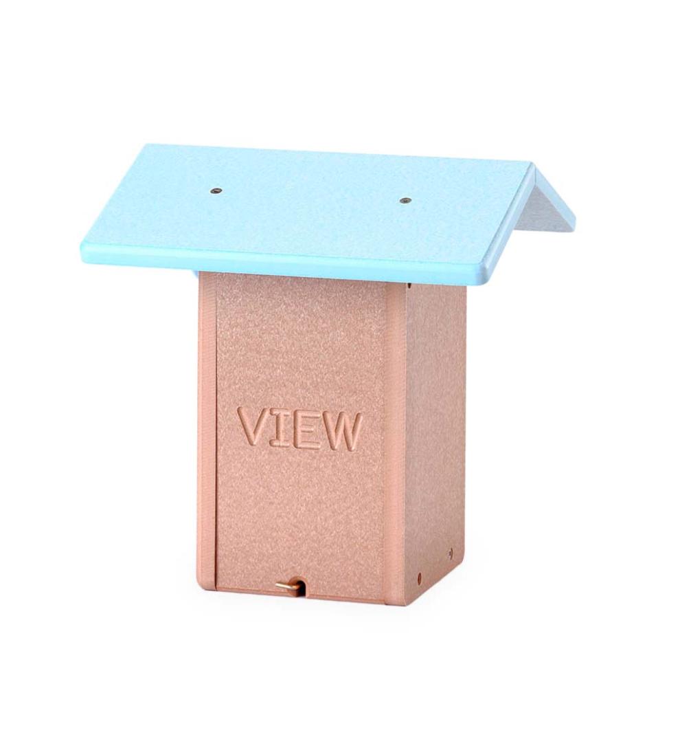 Plow & Hearth Birdhouses Yard & Garden Recycled Poly-Lumber Ultimate Bluebird House