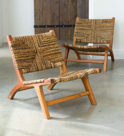 Plow & Hearth Chairs & Rockers Indoor Living Copenhagen Chairs, Set Of 2