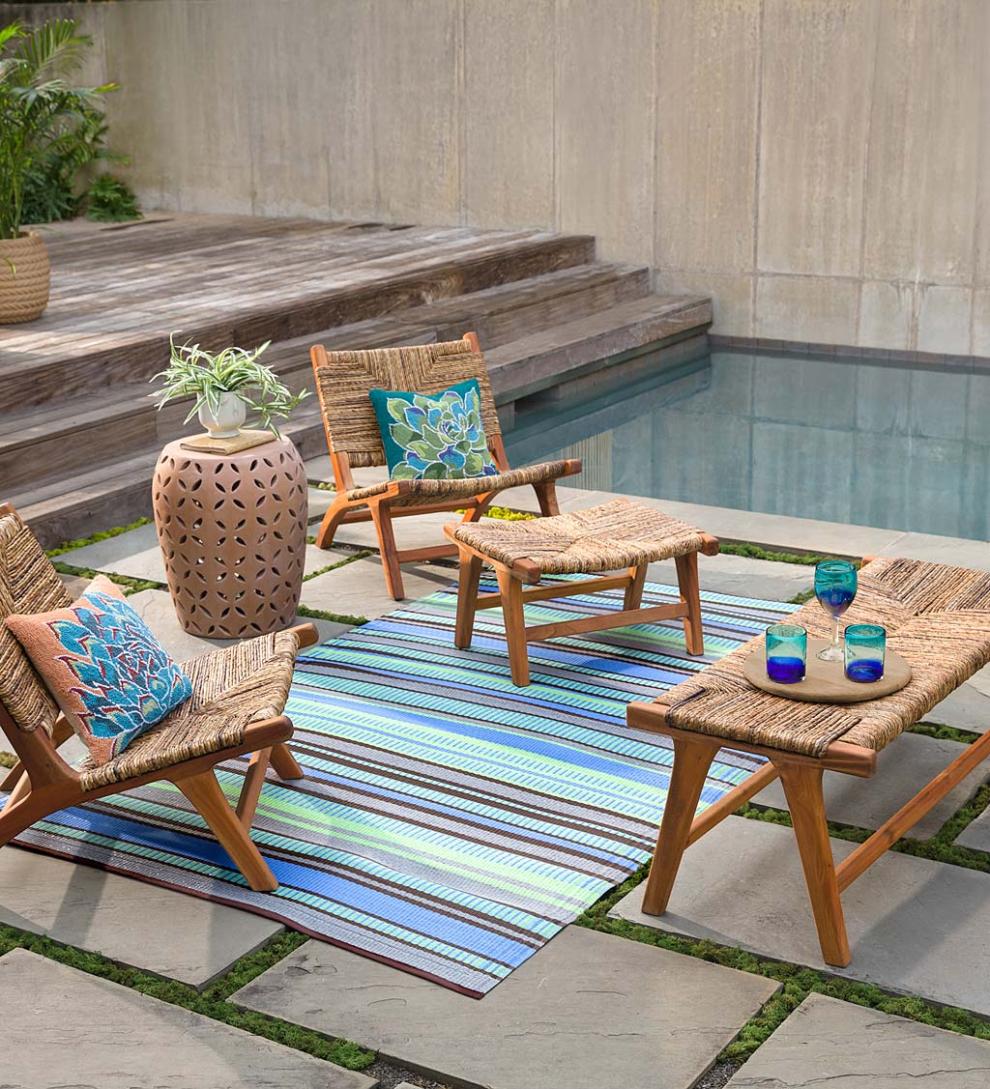 Plow & Hearth Chairs & Rockers Indoor Living Copenhagen Chairs, Set Of 2